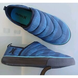 Hurley Puff Chukka Water Resistant Slip On Shoes Men Size 9 Blue